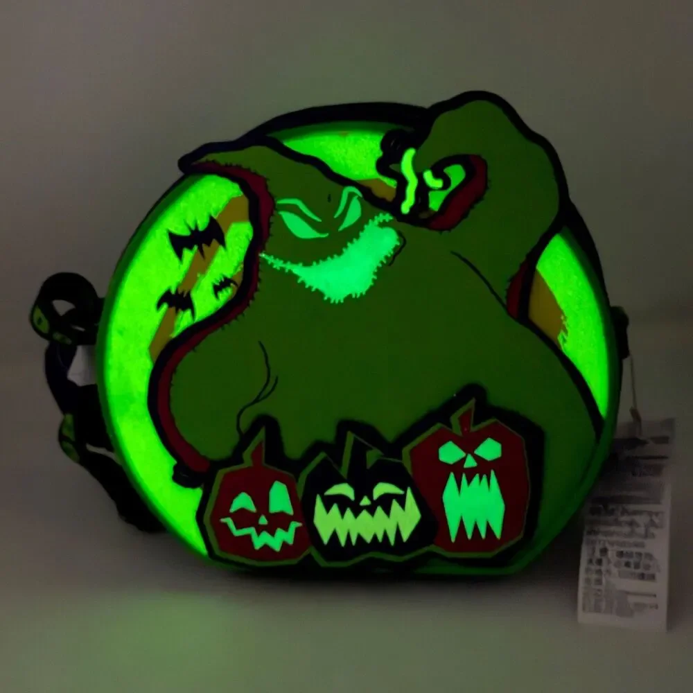 Disney Loungefly Oogie Boogie Bash 2025 Backpack Crossbody Lock Shock Barrel NEW